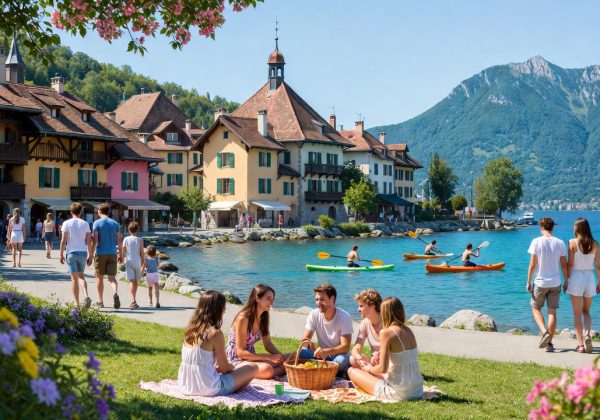 10 günstige Aktivitätsideen für Annecy