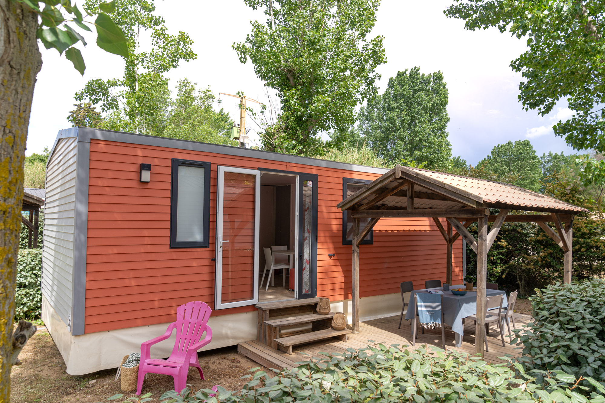 Mobil-home Curacao Prestige — Camping Californie Plage Vias Plage