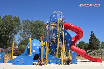 Camping Flots bleus - aqua