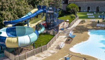 Vue du Camping Forges Ste Marie