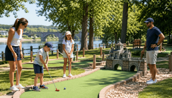 mini golf a Angers