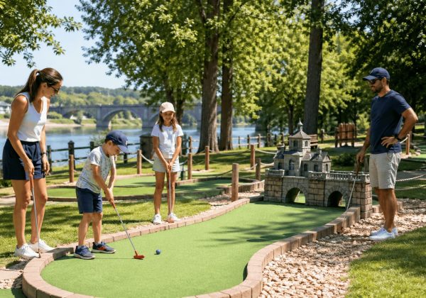 Minigolf in Angers: der Familienratgeber