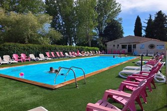 Piscine chauffée Camping L'Oasis du Verdon — 3