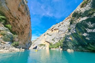 Camping L'Oasis du Verdon — vue du domaine