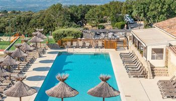 Vue du Camping Sources de Gordes