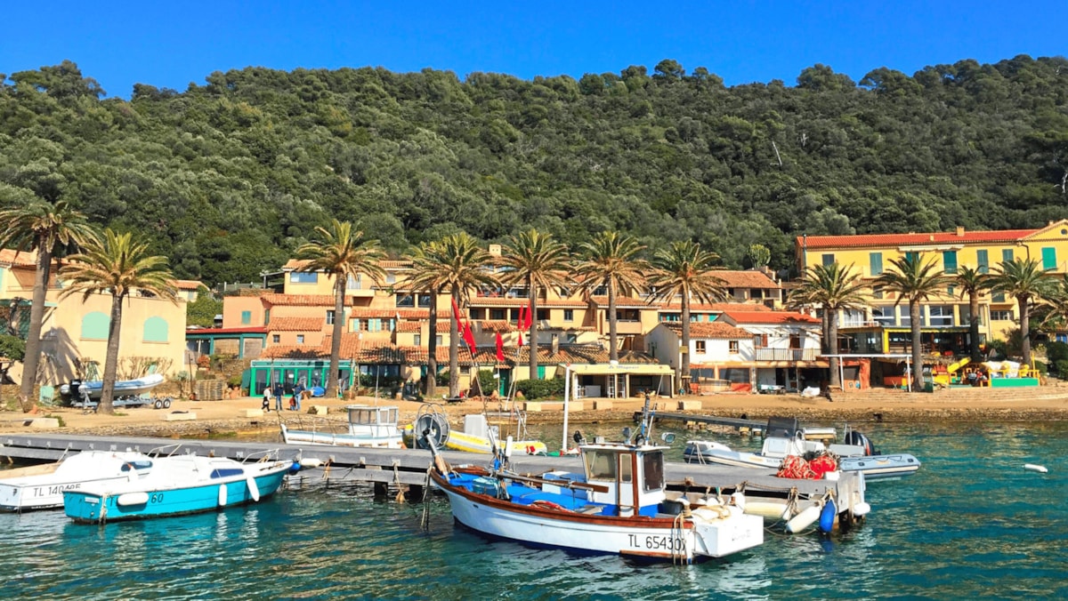Plage Côte d'Azur Le Lavandou