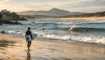 Spots de surf en France